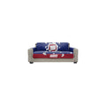 NFL Unisex NFL Recliner Reversible Furniture Protector with Elastic Straps, 80-inches by 65-inches