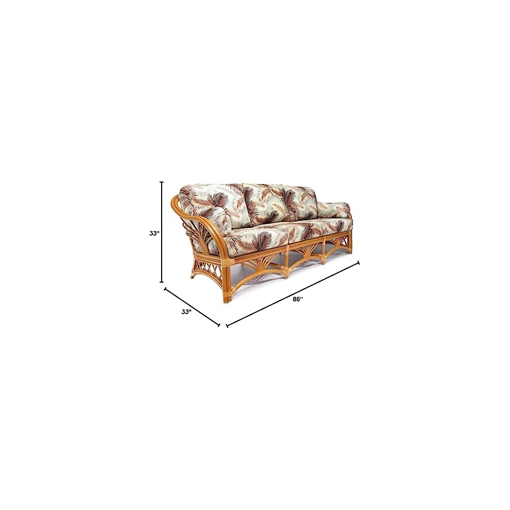 Sunrise Rattan Living Room Furniture Sofa Couch (#1690H-MS)