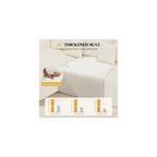 112" Modern Curved Cloud Couch, Beige 1 PCS